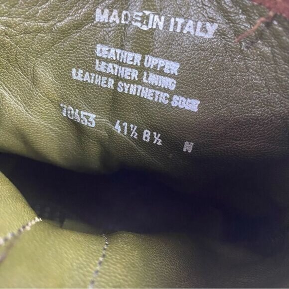 Brown Suede mens Boots Collection by Skechers Size 8.5 M,Made in Italy,Comfort - Picture 5 of 16